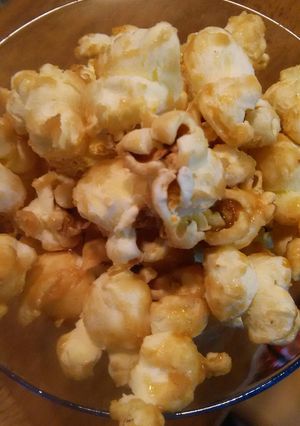 ポップコーン☆ ピーナッツバター味-レシピのメイン写真