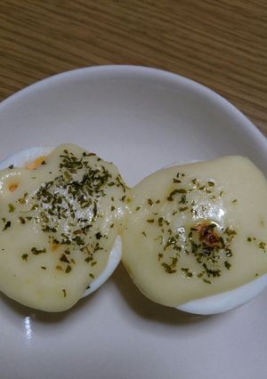 ゆで卵のチーズ焼き♪-レシピのメイン写真
