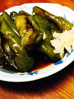 超簡単!常備野菜にピーマンの麺つゆ煮-レシピのメイン写真
