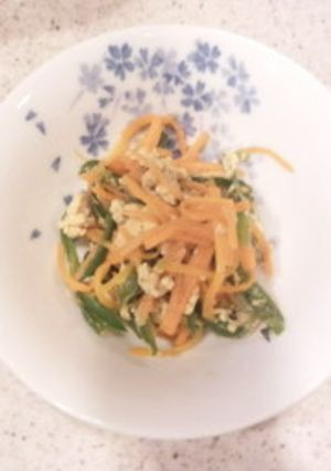 ニンジンしりしり風炒め物-レシピのメイン写真