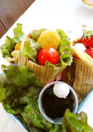 パンケーキでラップサンド-レシピのメイン写真