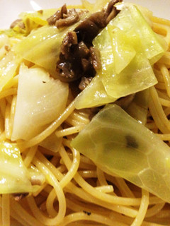 アンチョビと舞茸のパスタ-レシピのメイン写真