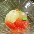 ブドウとトマトのサラダ