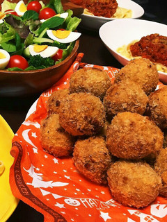 うちの晩御飯♡ねっと〜り里芋コロッケ♡-レシピのメイン写真