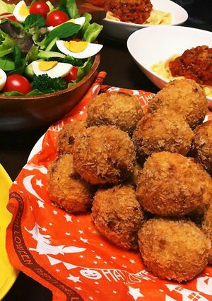 うちの晩御飯♡ねっと〜り里芋コロッケ♡-レシピのメイン写真