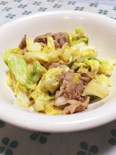 春キャベツと豚肉で、ゴハンがすすむ炒め物-レシピのメイン写真