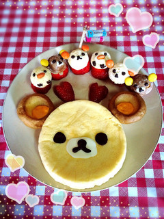 子供の日リラックマケーキ2015-レシピのメイン写真