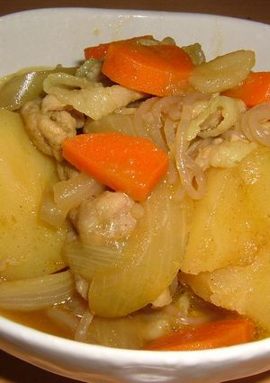 美味しい♪カレー味肉じゃが-レシピのメイン写真