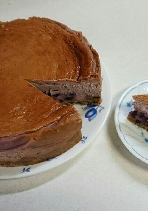 超ヘルシーブルーベリーのNYチーズケーキ-レシピのメイン写真