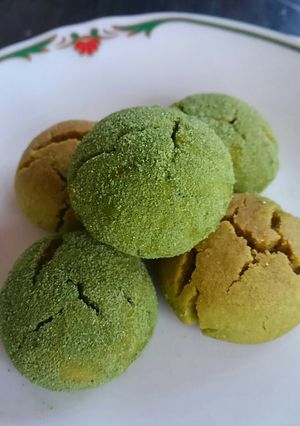 濃厚抹茶のほろほろクッキー☆-レシピのメイン写真