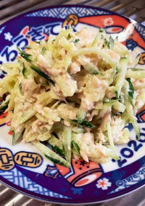 きゅうりとツナのサラダ-レシピのメイン写真