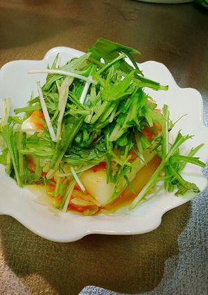 豆腐キムチサラダ-レシピのメイン写真