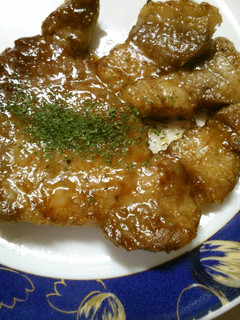 簡単! 豚ロースの バター醤油ソテー!-レシピのメイン写真