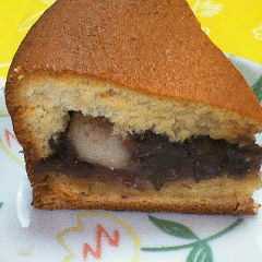 รูปของ 白玉＆あんこ入り☆和風ケーキ♪どらやき風