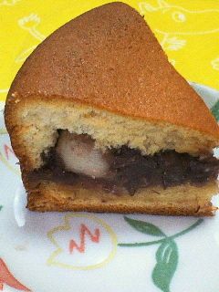 白玉&あんこ入り☆和風ケーキ♪どらやき風-レシピのメイン写真