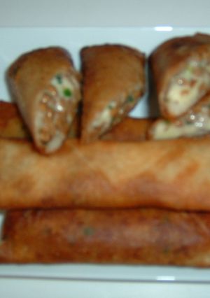 納豆明太チーズ春巻き-レシピのメイン写真