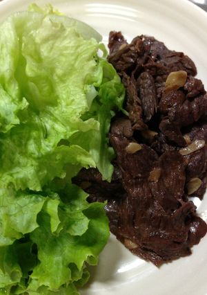 焼肉ダレにひと工夫☆牛肉で巻き巻き焼肉-レシピのメイン写真