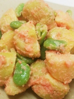 新じゃがと空豆の明太マヨサラダ♪-レシピのメイン写真