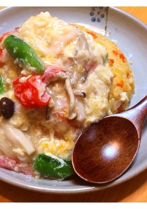 簡単！！ふわとろあんかけチャーハン-レシピのメイン写真