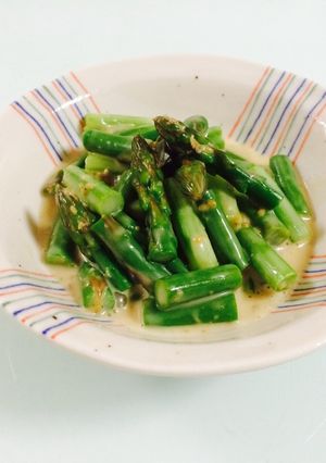 胡麻ドレdeアスパラ お弁当にも♪-レシピのメイン写真