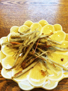塩きんぴらごぼう-レシピのメイン写真