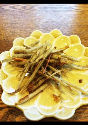 塩きんぴらごぼう-レシピのメイン写真