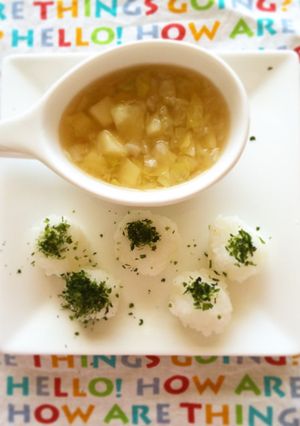 離乳食 中期【ジャガイモ・キャベツ】-レシピのメイン写真