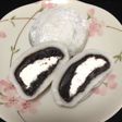 生クリーム入り黒胡麻大福