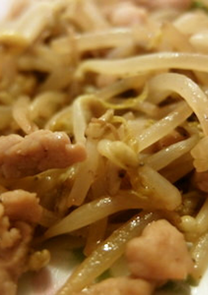 技ありの肉もやし炒め-レシピのメイン写真