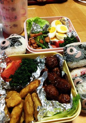 子供の日♪行楽弁当^_−☆-レシピのメイン写真