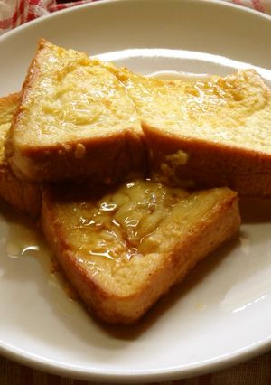 超簡単☆市販プリンで☆フレンチトースト☆-レシピのメイン写真