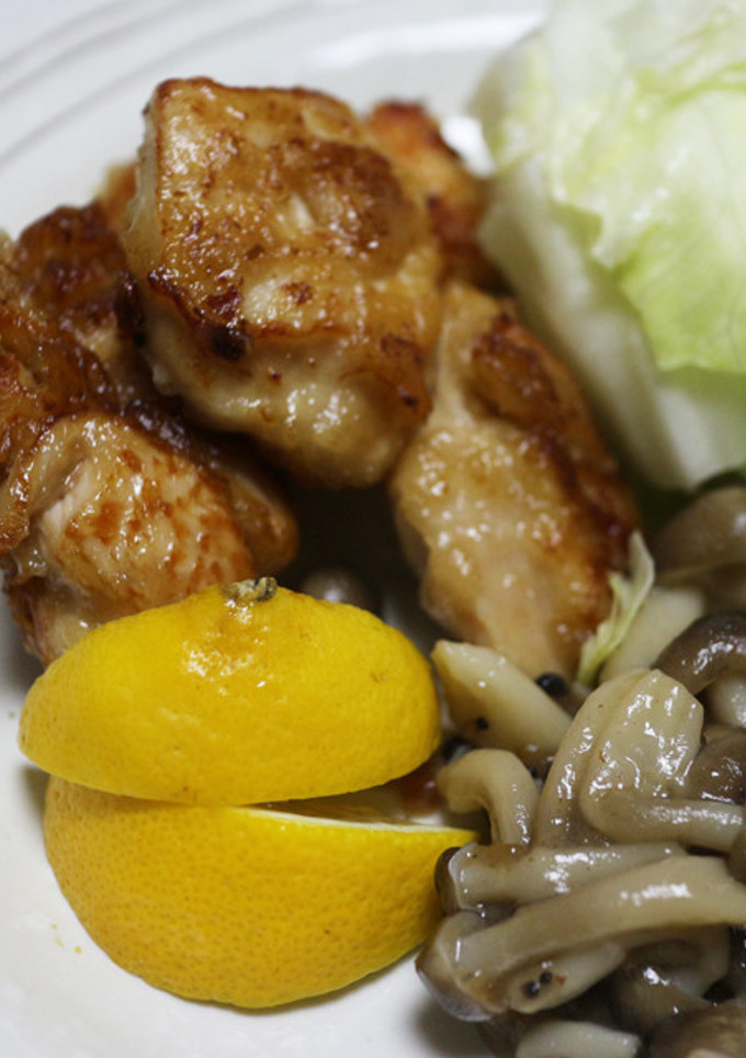 油がはねない！一気に一皿！揚げ焼きチキン-レシピのメイン写真