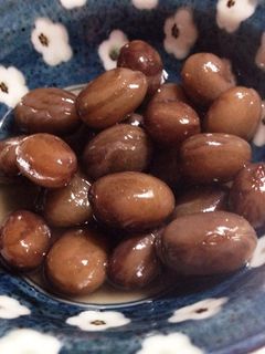 貝豆の甘煮-レシピのメイン写真