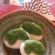《こどもの日》柏餅風☆白玉だんご