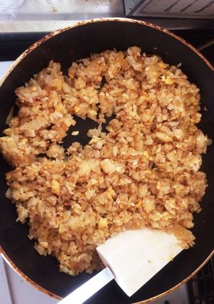 ダイエット キャベツ白米チャーハン-レシピのメイン写真
