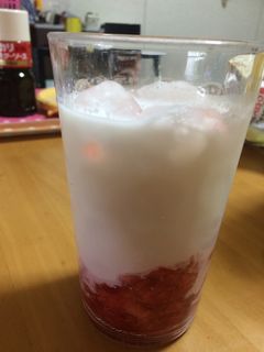 びっくりドンキー風イチゴミルク-レシピのメイン写真