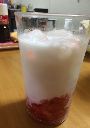 びっくりドンキー風イチゴミルク-レシピのメイン写真