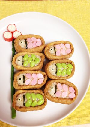 こどもの日！鯉のぼりお稲荷さん-レシピのメイン写真