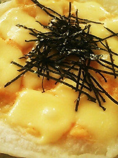 やみつき♡明太子マヨチーズの餅ピザ-レシピのメイン写真