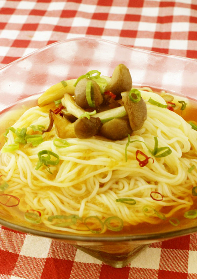 ミリィ＆ミリィソースの和風きのこパスタ風-レシピのメイン写真