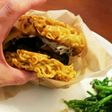 ラーメンバーガーのバンズの作り方