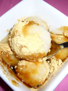 ヘルシー白玉みたらし団子-レシピのメイン写真