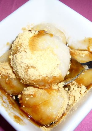 ヘルシー白玉みたらし団子-レシピのメイン写真