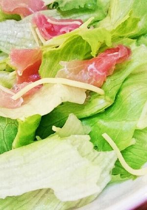 生ハムチーズサラダ-レシピのメイン写真