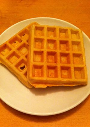 全粒粉入りさっくりワッフル-レシピのメイン写真