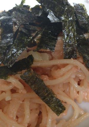 明太子クリームパスタ-レシピのメイン写真