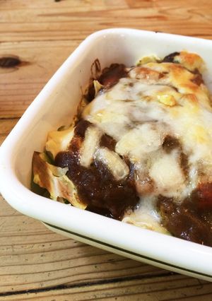 キャベツと豆腐の焼きカレー-レシピのメイン写真