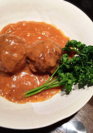 旦那レシピ⑮マッシュルームの挽肉包み-レシピのメイン写真
