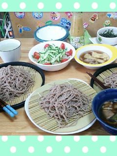 冷やしザルそば&お手製~合鴨だし汁~-レシピのメイン写真