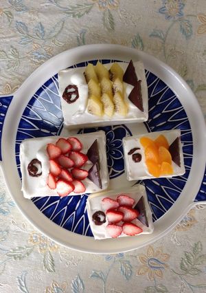 なかよし こいのぼりケーキ-レシピのメイン写真